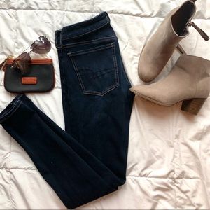 American Eagle Dark Washed Jeggings